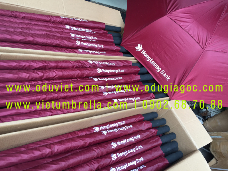 xưởng sản xuất ô dù cầm tay in logo quảng cáo